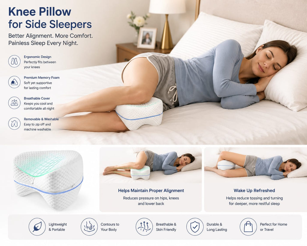 Vellivo - Ergonomic Knee Pillow