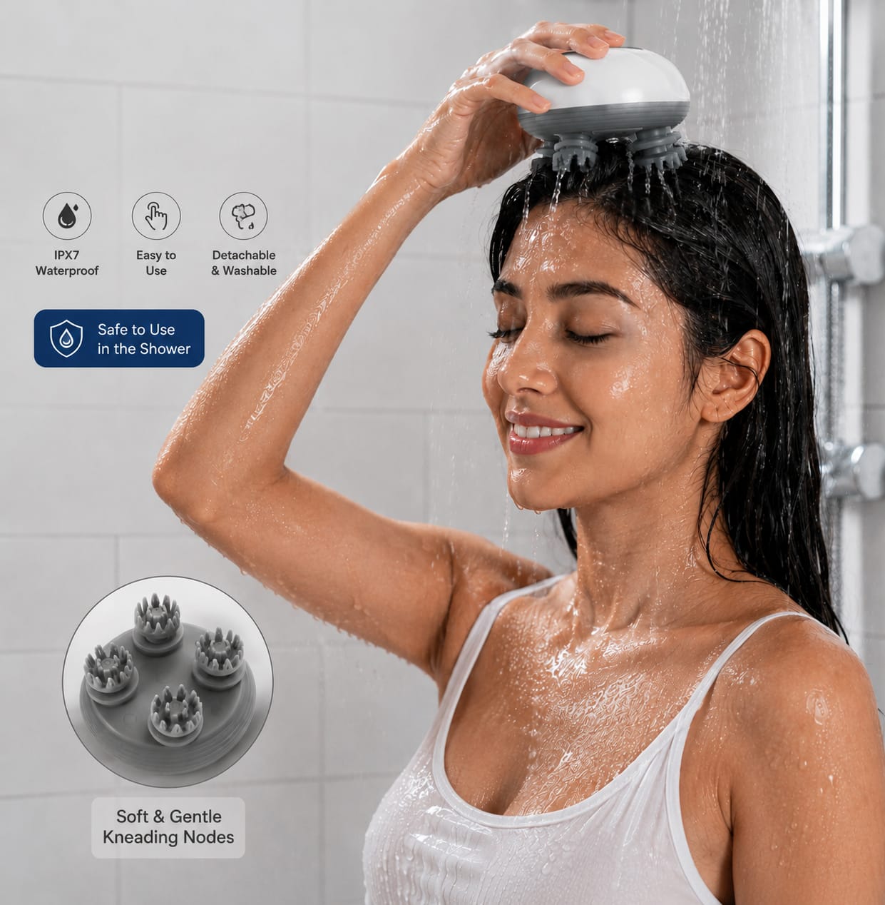 Vellivo - Electric Scalp & Body Massager