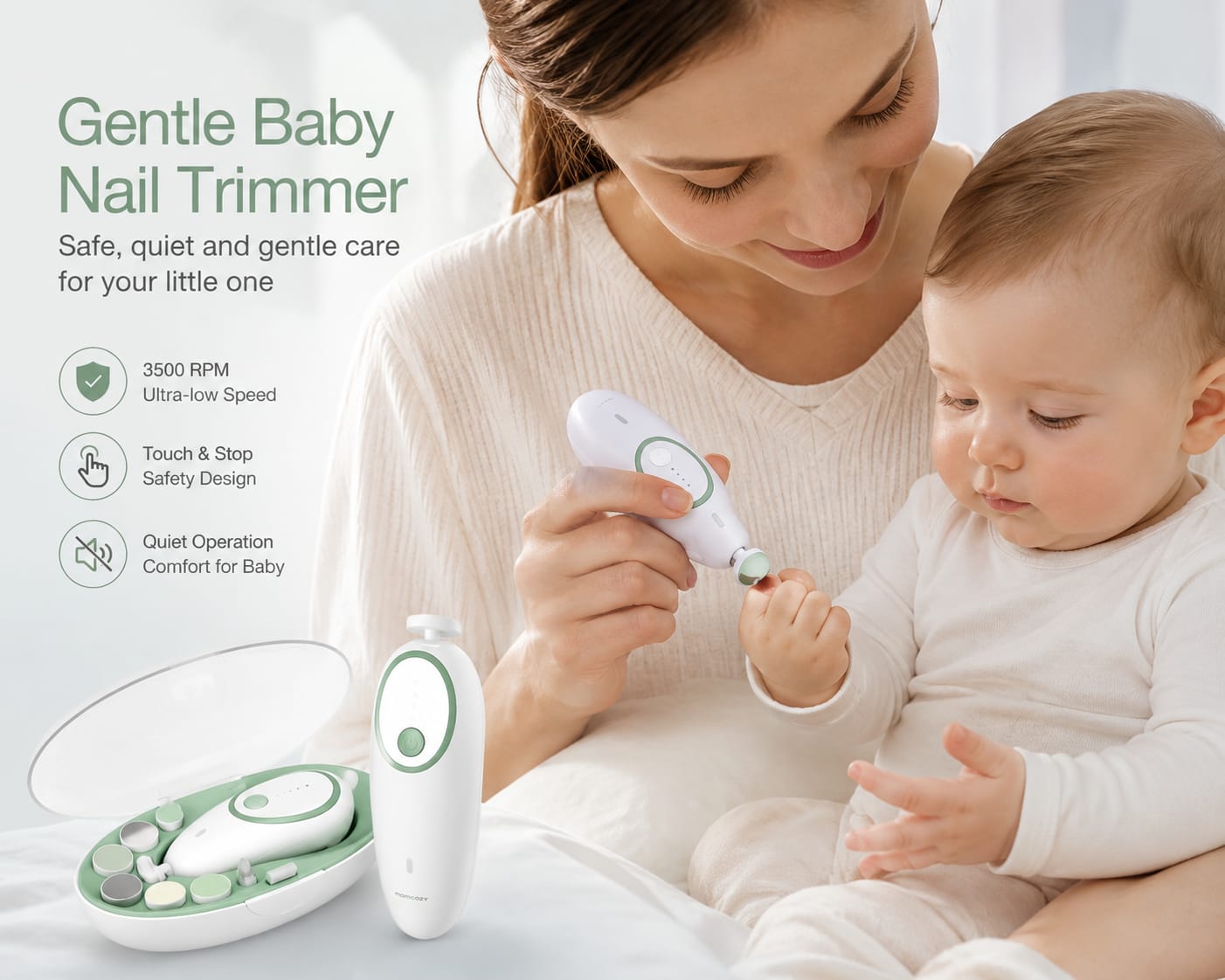 Vellivo - Gentle Baby Nail Trimmer