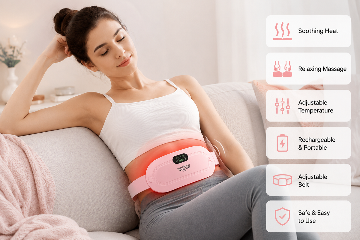 Vellivo - Period Relief Massager! Get Comfortable in Minutes