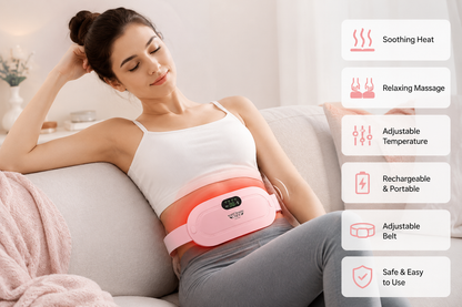 Vellivo - Period Relief Massager! Get Comfortable in Minutes