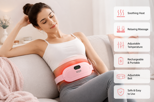 Vellivo - Period Relief Massager! Get Comfortable in Minutes