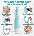Vellivo TinyCare – Electric Baby Nail Trimmer with LED Light