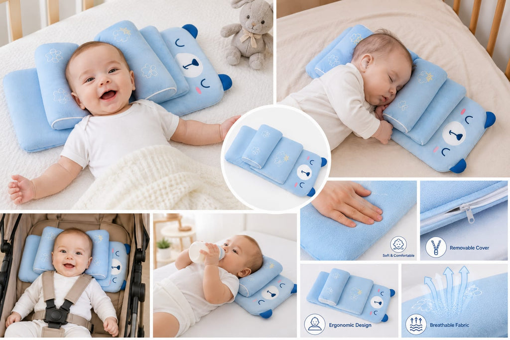 Vellivo - Baby Head Support Pillow