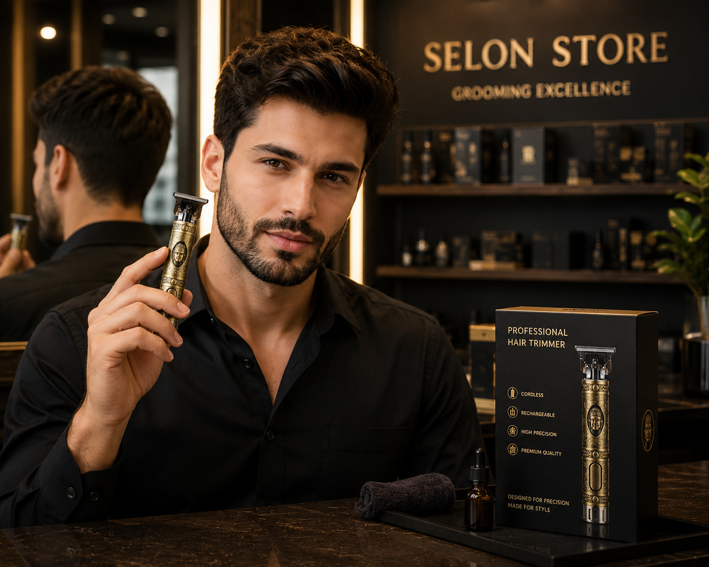 Rechargeable Hair & Beard Trimmer