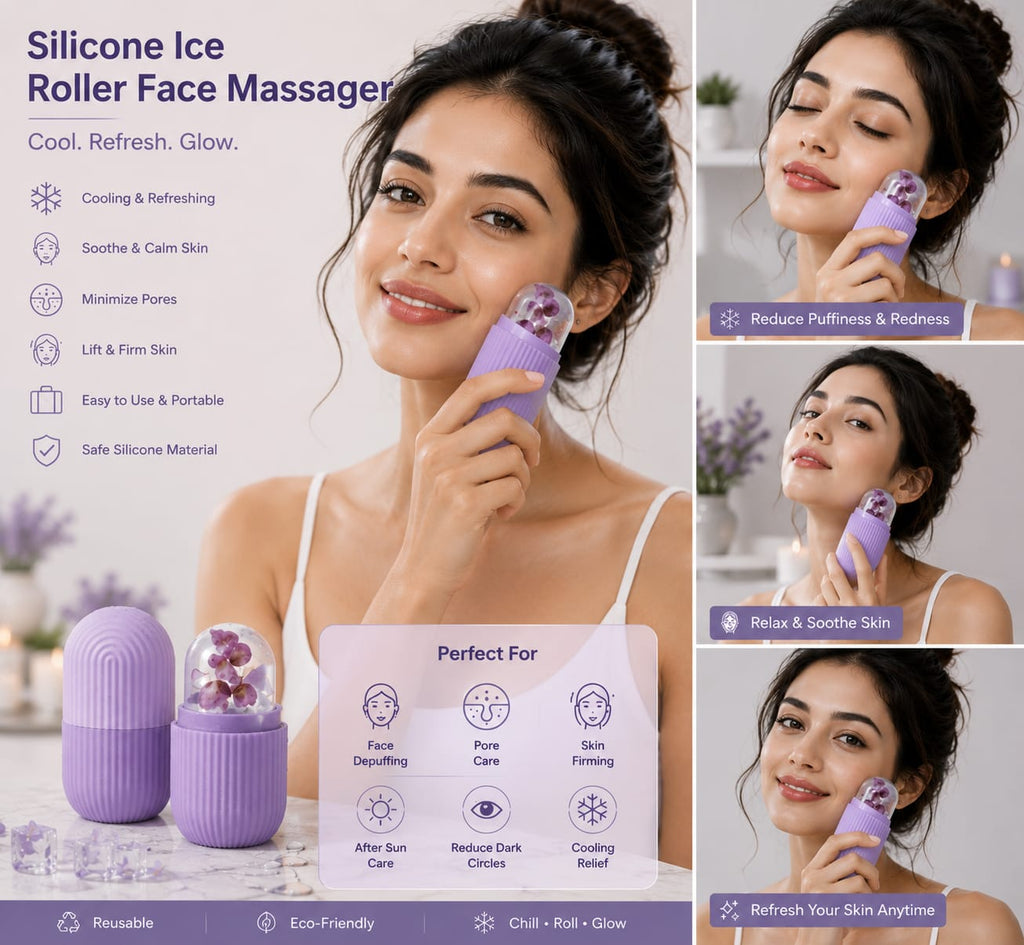 Vellivo - Silicone Ice Face Roller