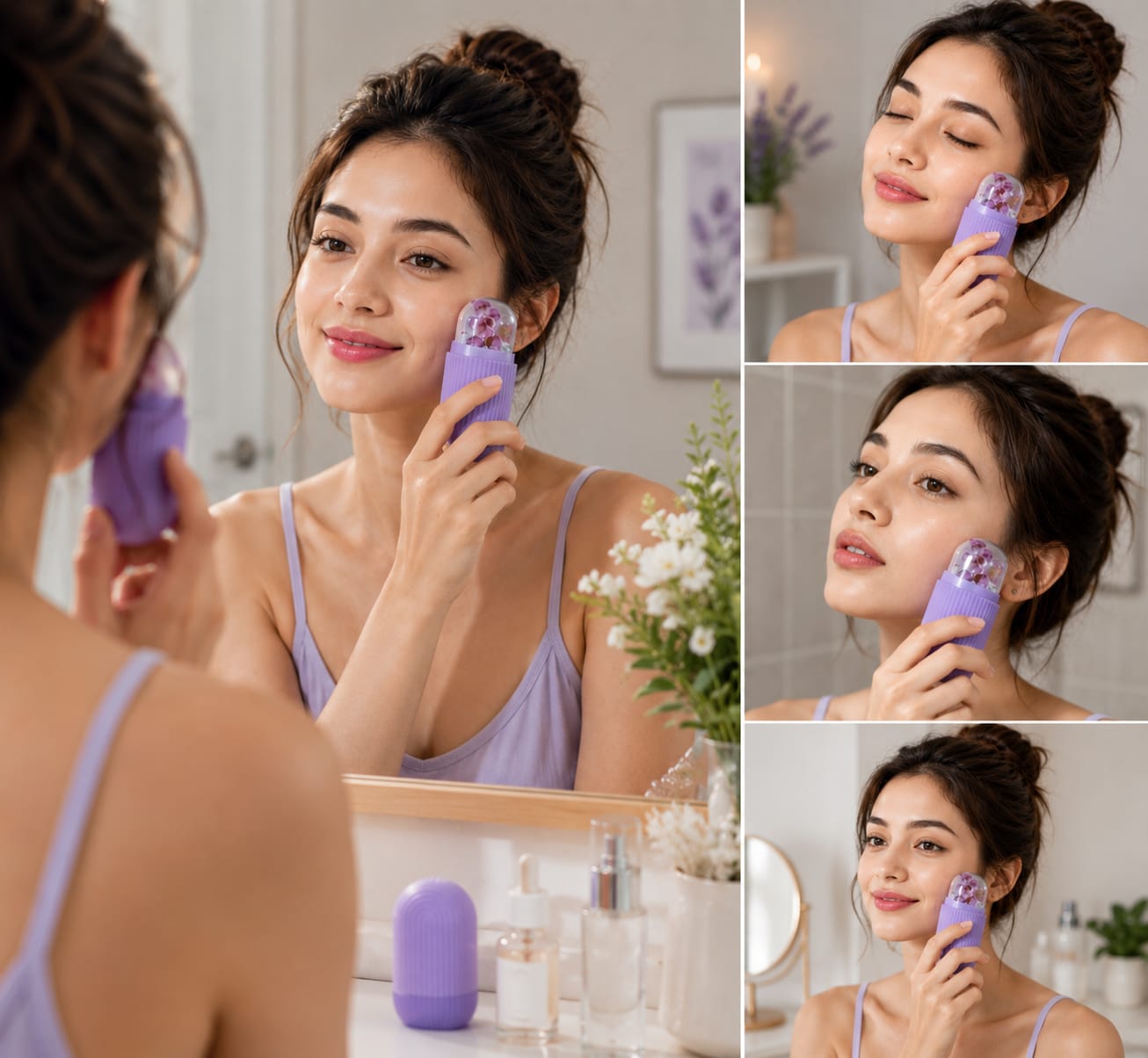 Vellivo - Silicone Ice Face Roller