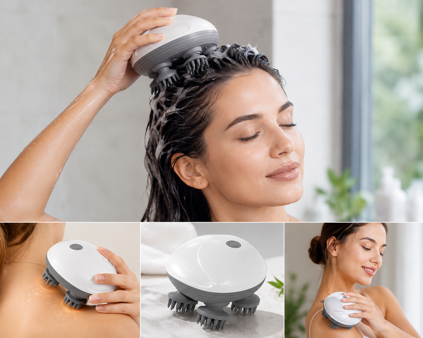 Vellivo - Electric Scalp & Body Massager