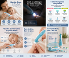 Vellivo TinyCare – Electric Baby Nail Trimmer with LED Light