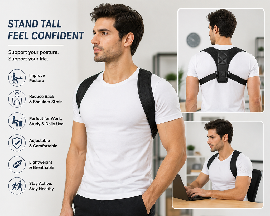 Vellivo PosturePro – Back Posture Corrector Brace