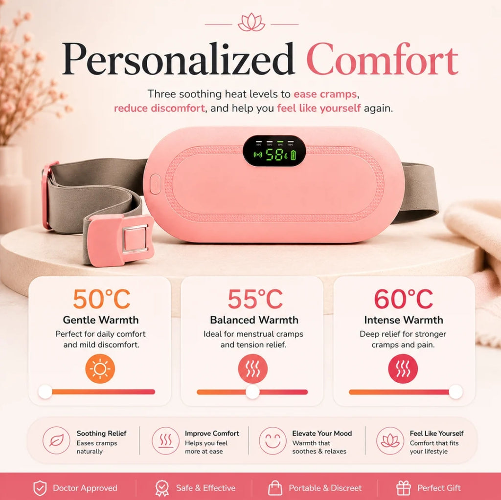 Vellivo - Period Relief Massager! Get Comfortable in Minutes