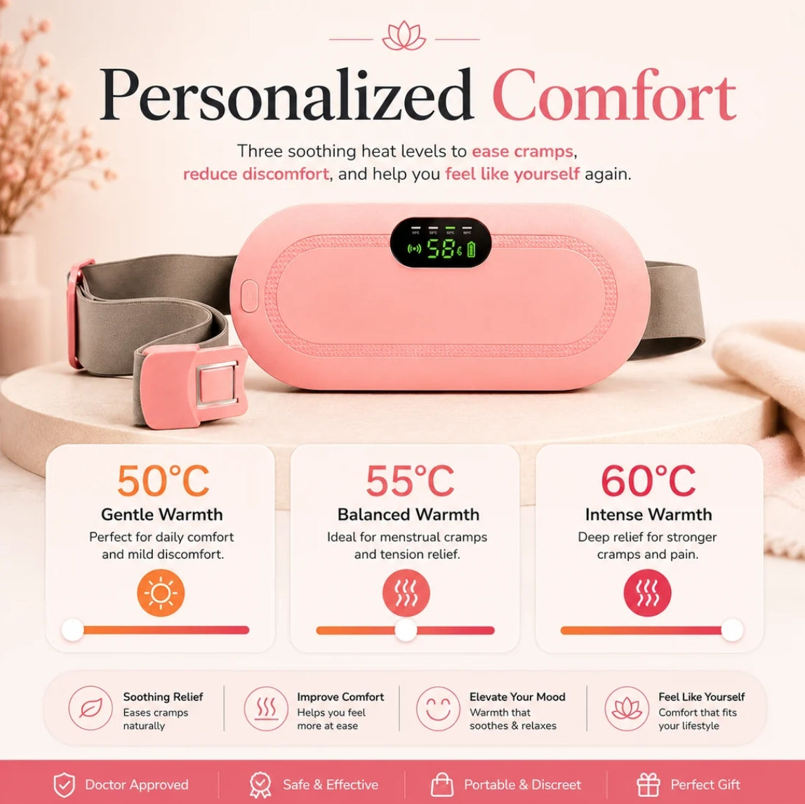 Vellivo - Period Relief Massager! Get Comfortable in Minutes