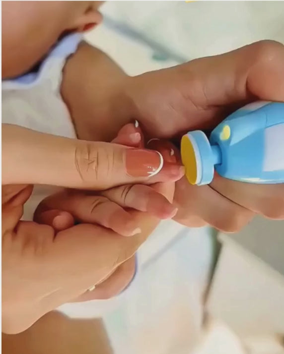 Vellivo TinyCare – Electric Baby Nail Trimmer with LED Light