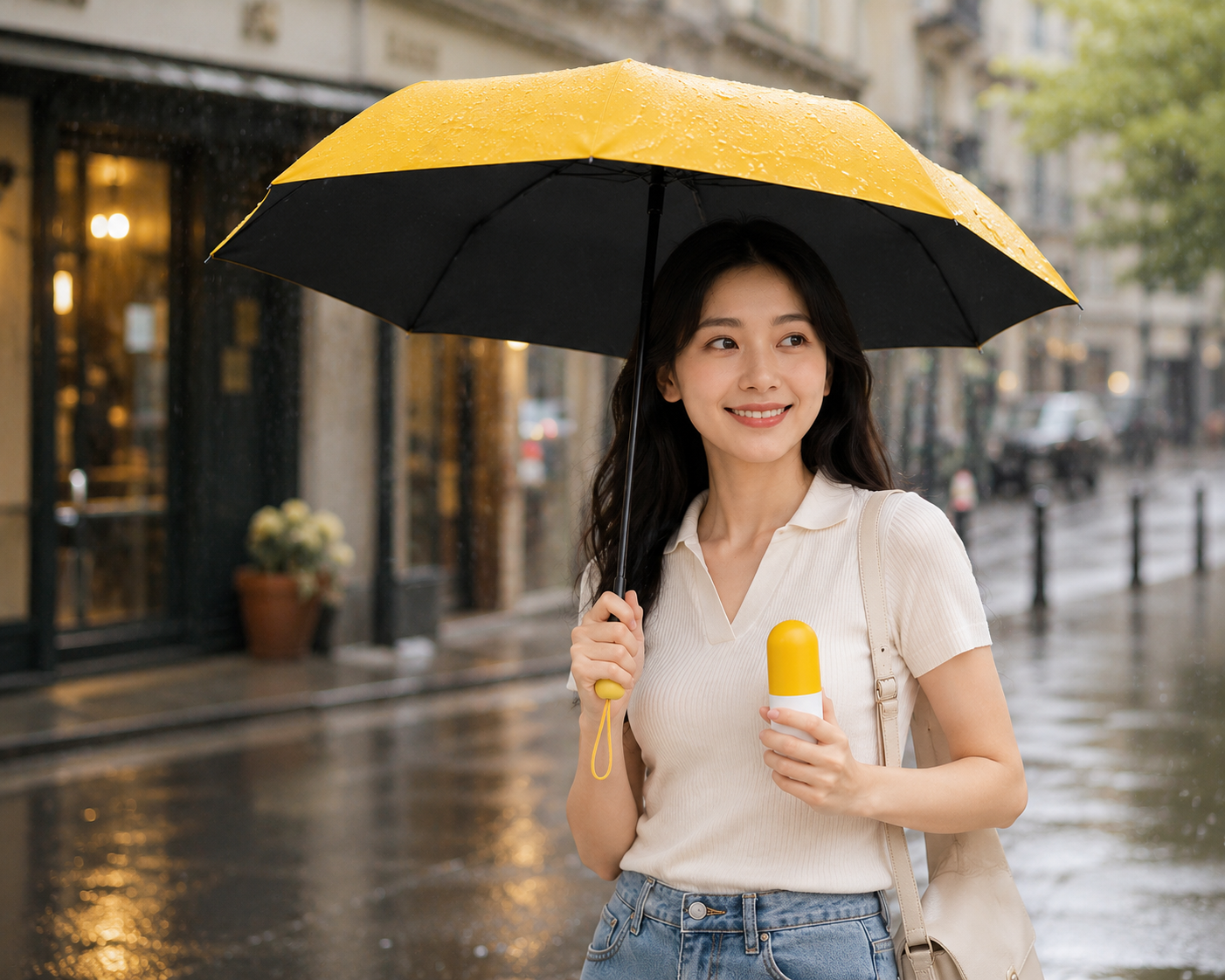 Vellivo -Mini Capsule Folding Umbrella